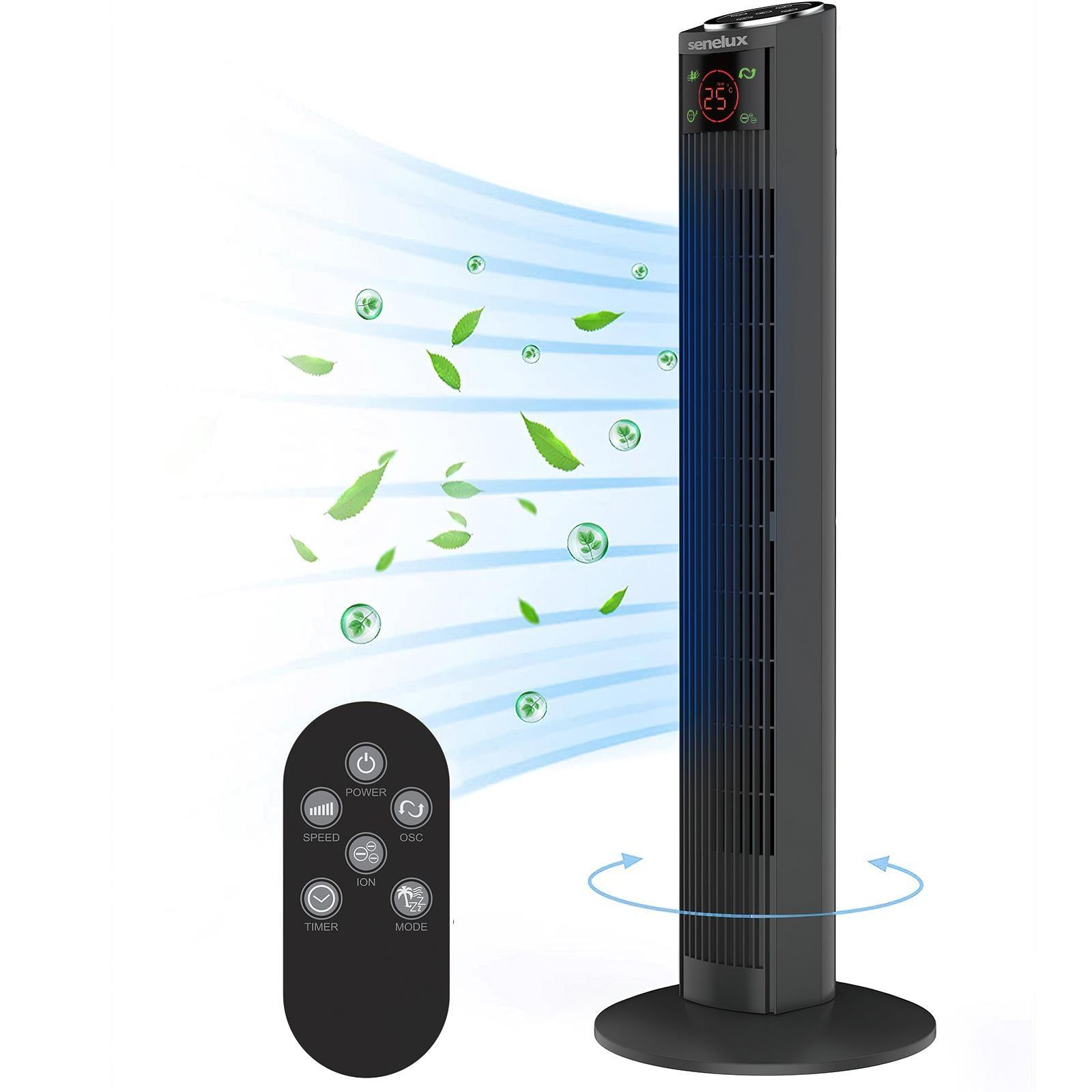 Senelux 36" Oscillating Tower Fan-4
